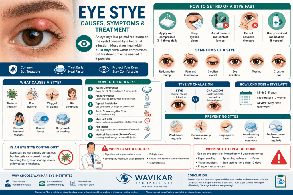 Eye Styes Explained: Causes, Symptoms, And How To Treat Them