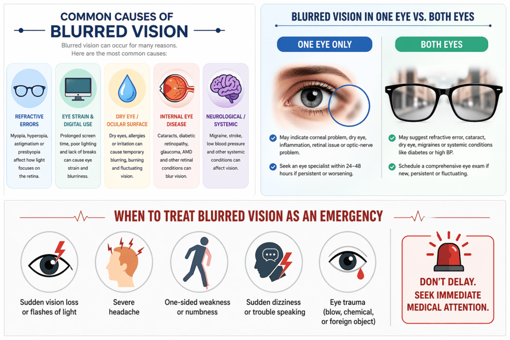 Understanding Blurred Vision Common Causes & Warning Signs