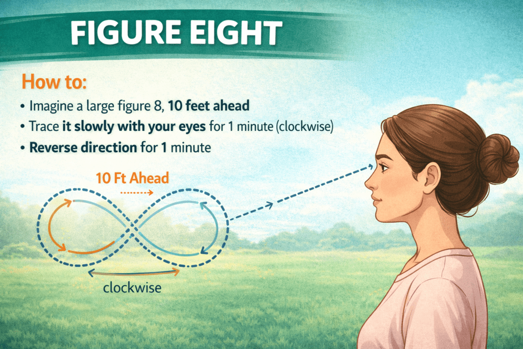 10 Eye Exercises to Improve Vision & Reduce Eye Strain