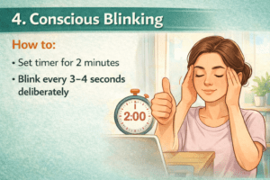 Conscious Blinking