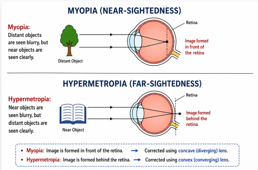 Myopia and Hypermetropia