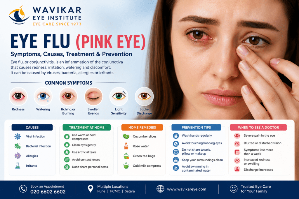 Eye Flu Explained: How To Spot It, Prevent It, And Treat It At Home_Wavikar Blog Optimization