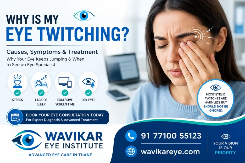 Eyelid Twitches: Causes, Symptoms, Treatment & Prevention of Eye Spasms 